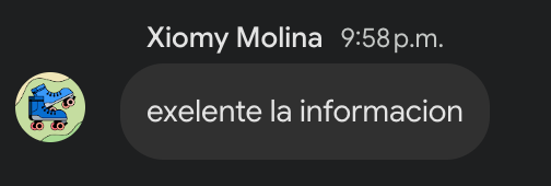 Reseña de Xiomy Molina: excelente la información