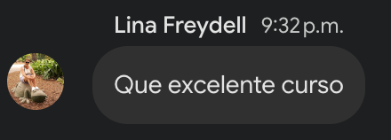 Reseña de Lina Freydell: qué excelente curso