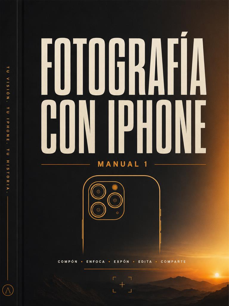 Portada del Manual de Fotografía con iPhone
