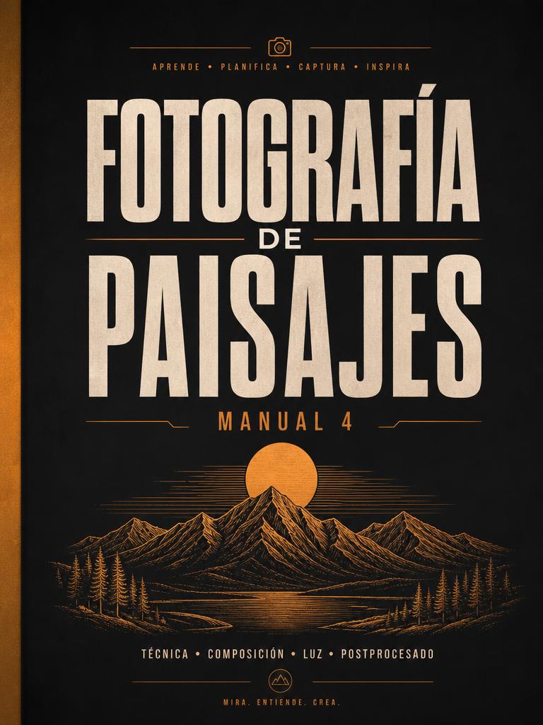 Portada del Manual de Fotografía de Paisajes